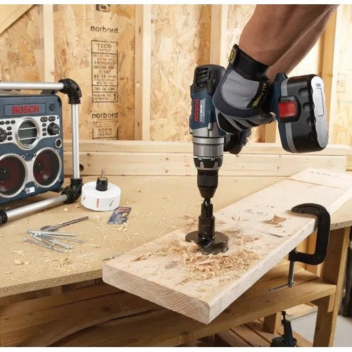 Bosch SF1501 1-1/2" Self-Feed Drill Bit for Large Rough Holes in Wood - 2