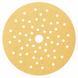 Bosch SRM6R060 6" 60 Grit Multi Hole Hook and Loop Sanding Discs for Wood (5 Pack)