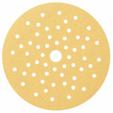 Bosch SRM6R080 80 Grit 6" Multi Hole Hook and Loop Sanding Discs for Wood (5 Pack)