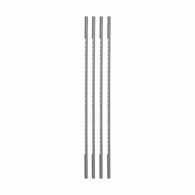 Bosch SS5-15PL 5" Plain End Scroll Saw Blades for Wood Plastic and Nonferrous Metal (4 Pack)