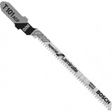 Bosch T101AOF 3-1/4" 20TPI Special for Laminate T-Shank Jig Saw Blades 5Pk - 2