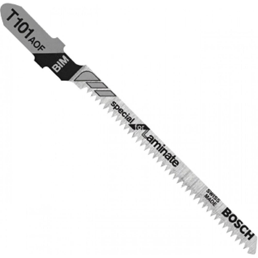 Bosch T101AOF 3-1/4" 20TPI Special for Laminate T-Shank Jig Saw Blades 5Pk - 2