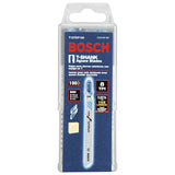 Bosch T127DF100 4-5/8" 8 TPI Bi-Metal Flexible for Aluminum T-Shank Jig Saw Blades (100 Pack) - 2