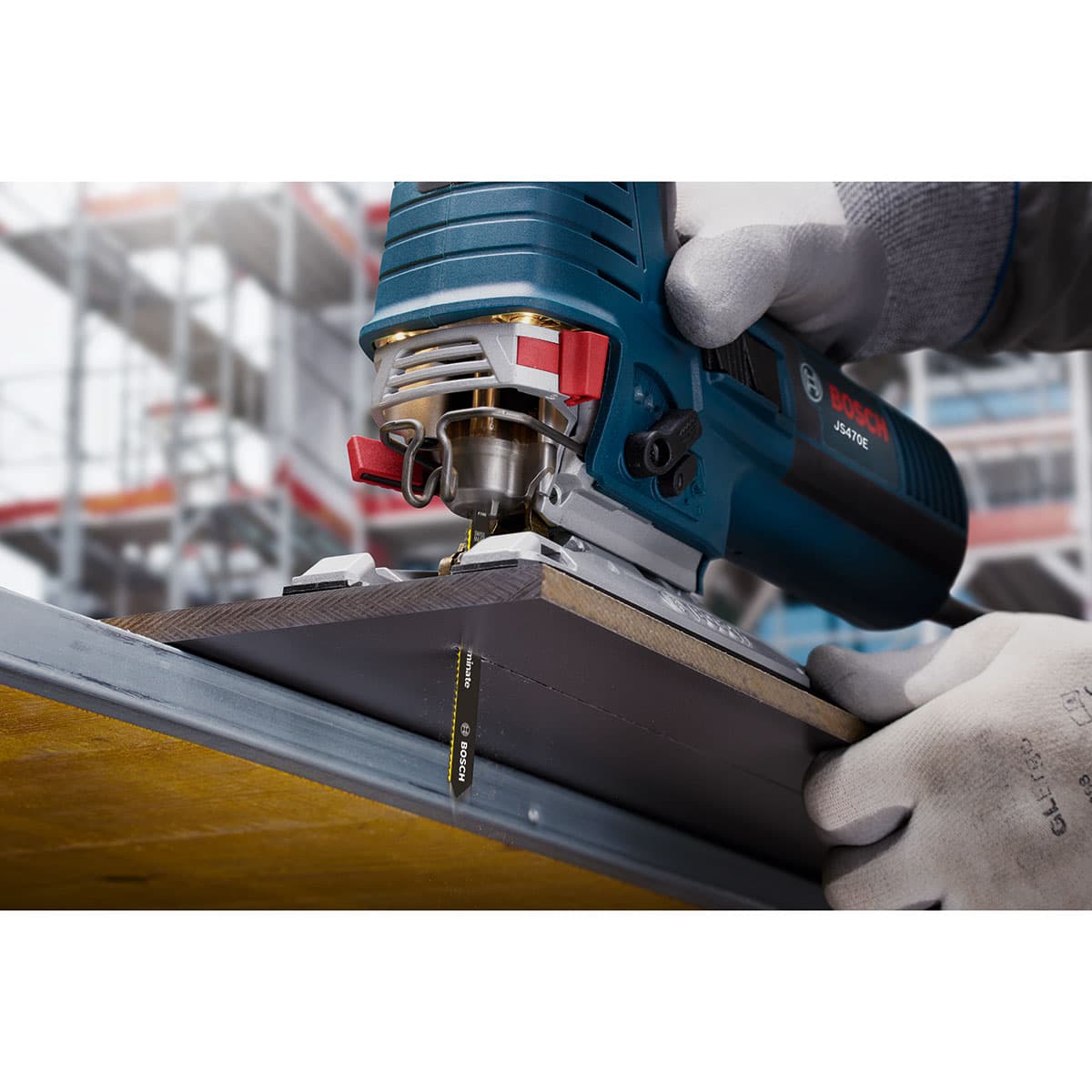 Bosch T128BHM3 3-Pc 3-5/8" 14 TPI Carbide-Strip T-Shank Jig Saw Blade - 3
