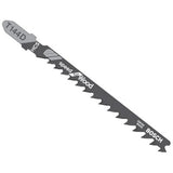 Bosch T144D100 4" 6 TPI T-Shank Jig Saw Blades for Fast Wood and Plywood Cuts (100 Pack)