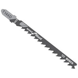 Bosch T144D100 4" 6 TPI T-Shank Jig Saw Blades for Fast Wood and Plywood Cuts (100 Pack)