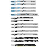 Bosch T14C T Shank Jig Saw Blade Set for Laminate Wood and Metal (14 Pack) - 2