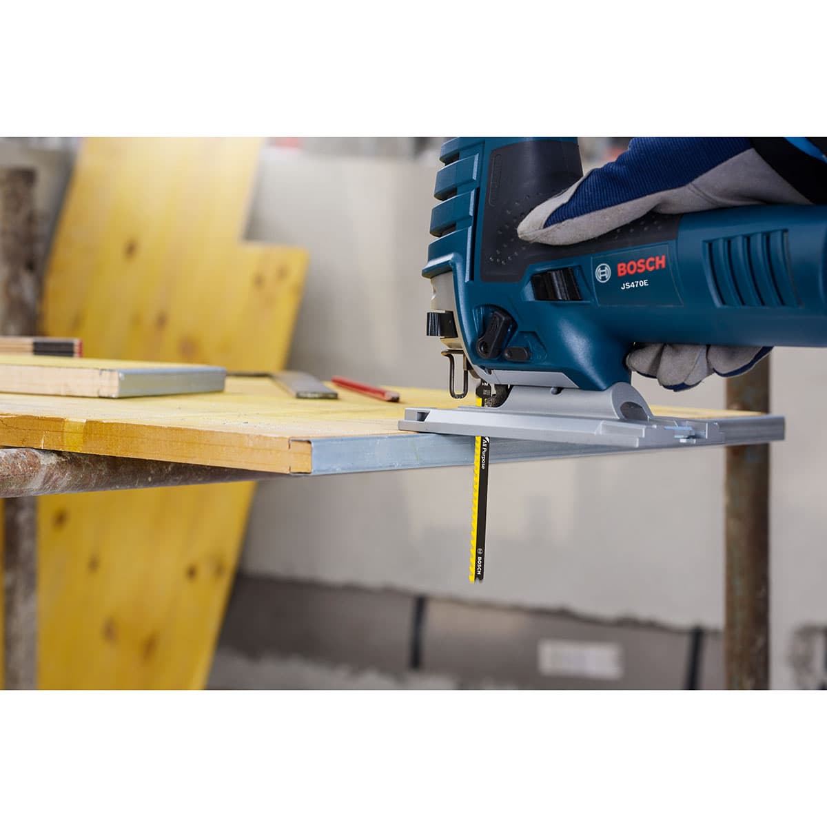 Bosch T367XHM1 1-Pc 5-3/16" 5-7 TPI Carbide Edge T-Shank Jig Saw Blade - 2