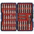 Bosch T4047L High Carbon Steel Hex Shank Screwdriver Bit Set with Case (47 Pack)