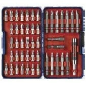 Bosch T4047L High Carbon Steel Hex Shank Screwdriver Bit Set with Case (47 Pack)