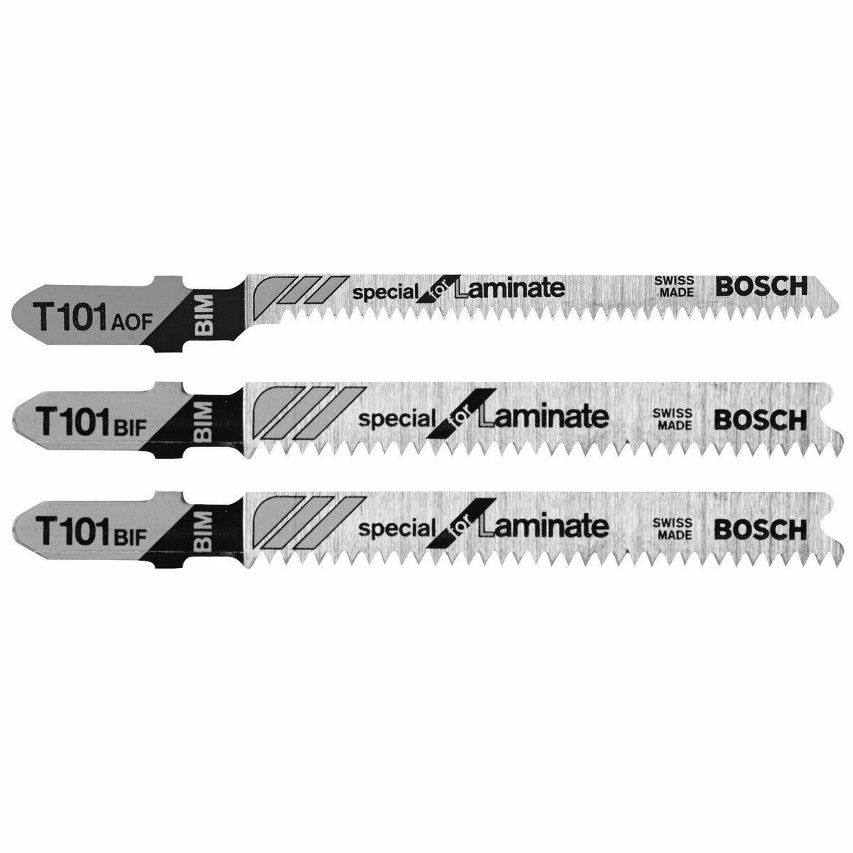 Bosch T503 Bi-Metal T-Shank Jig Saw Blade Set for Hardwood and Laminate Flooring (3 Pack)