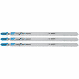 Bosch T718BF3 7" 14 TPI Flexible for Sandwich T-Shank Jig Saw Blades (3 Pack)