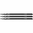 Bosch T744D3 7 " Extra Long Speed for Wood T-Shank Jig Saw Blades (3 Pack)