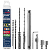 Bosch TCHC9 SDS-plus Universal Concrete Screw Installation Kit for Masonry Screws (9 Pack)