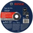 Bosch TCW27S900 9" 7/8" Arbor Type 27A 46 Grit Rapido Metal and Stainless Cutting Wheel