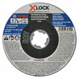 Bosch TCWX1AL500 5" x 1/16" X-LOCK 46 Grit Metal Cutting Abrasive Wheel for Aluminum