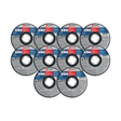 Bosch TCWX1S450P10 4-1/2" x 0.045" X-LOCK Abrasive Wheel for Metal and Stainless Steel (10 Pack)