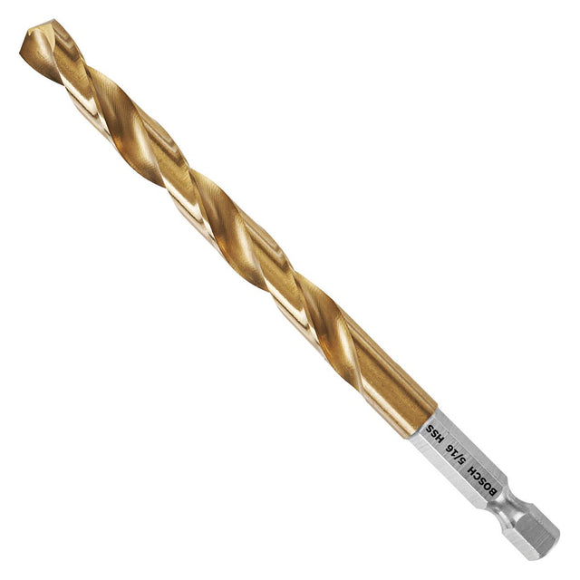 Bosch TI2147IM 5/16 In. Impact Tough Titanium Drill Bit