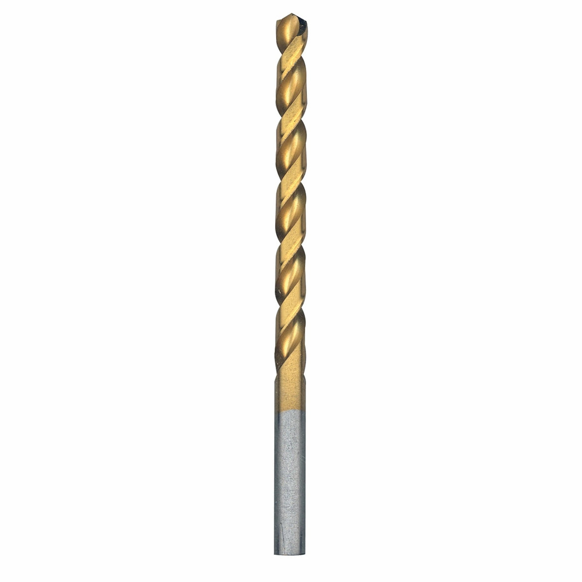 Bosch TI4142 15/64" x 3-7/8" Titanium Nitride Coated Twist Drill Bits for Metal and Wood (12 Pack)