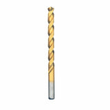 Bosch TI4148 21/64" x 4-5/8" Titanium Nitride Coated Twist Drill Bits (6 Pack)