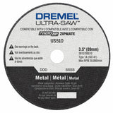 Bosch US510-01 3-1/2" Metal Cut-Off Wheel for Dremel Ultra-Saw and Rotozip
