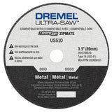 Bosch US510-01 3-1/2" Metal Cut-Off Wheel for Dremel Ultra-Saw and Rotozip