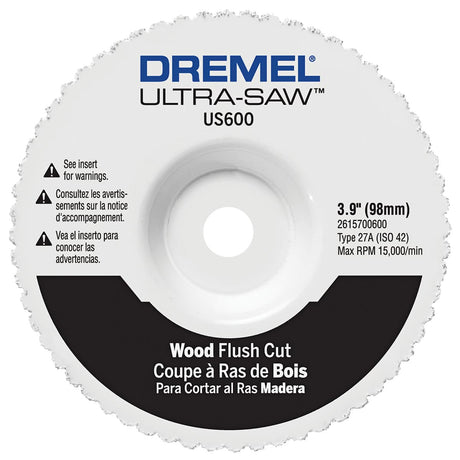 Dremel US600-01 4 In. Ultra-Saw Flush Cut-Off Wheel
