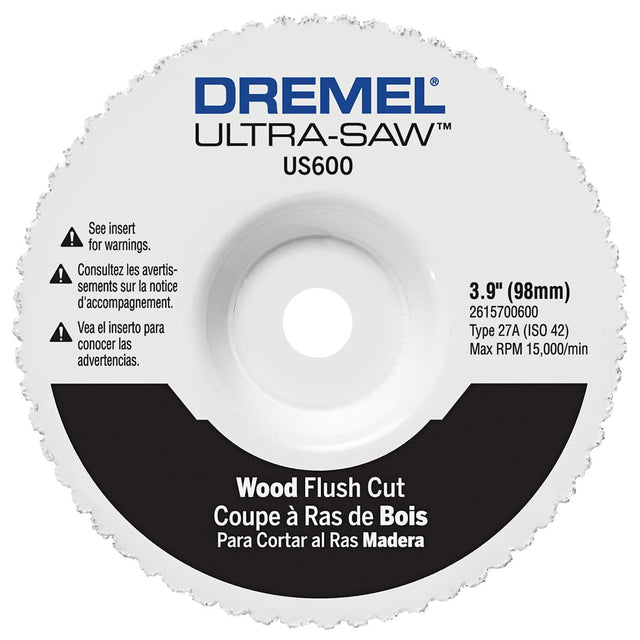 Dremel US600-01 4 In. Ultra-Saw Flush Cut-Off Wheel