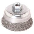 Bosch WB525 4" Carbon Steel Crimped Wire Cup Brush with 5/8"-11 Arbor