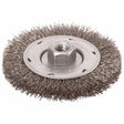 Bosch WB569 4" Crimped Wire Wheel Brush for Deburring and Edge Blending