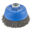 Bosch WBS524 3-1/2" Crimped Wire Cup Brush for Small Angle Grinders