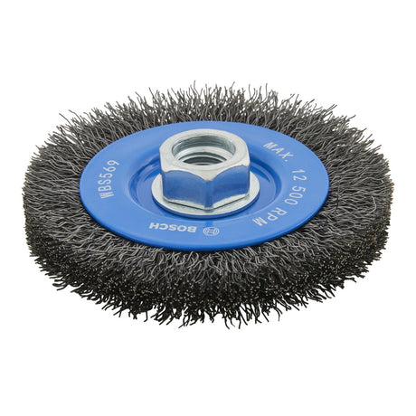 Bosch WBS569 4" Crimped Wire Wheel for Metal Surface Preparation