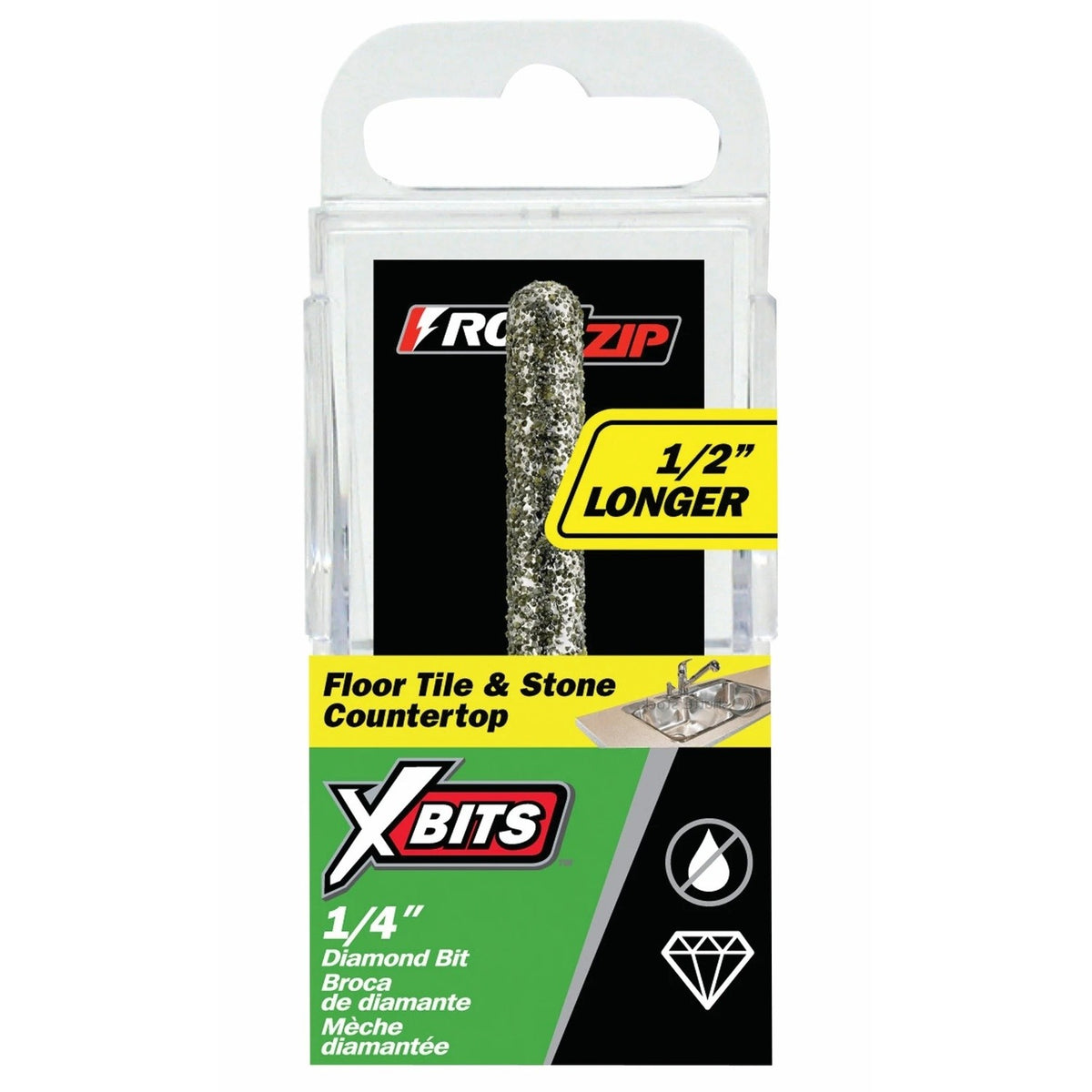 Bosch XB-FTC1 1/4" Diamond Bit for Floor Tile and Countertops - 2
