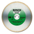 Bosch DB1066 10" Rapido Premium Cont"uous Rim Diamond Blade for Porcelain Tile