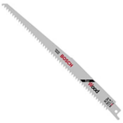 Bosch RW66 6" 6 TPI Reciprocat"g Saw Blades for Fast Wood Cutting (5 Pack)