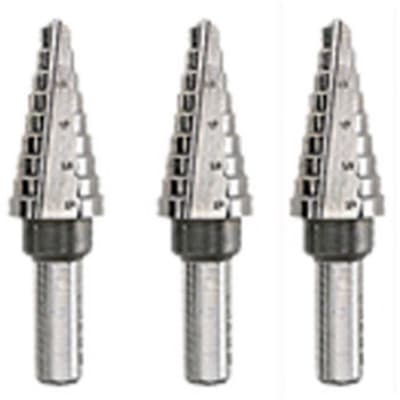 Bosch SDH30 High Speed Steel Step Drill Bit Set for Thin Materials (3 Pack)