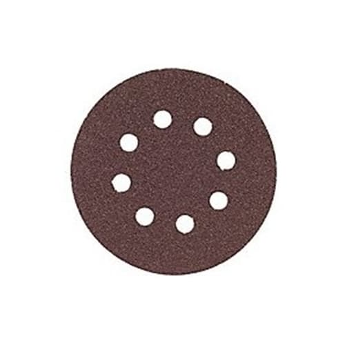 Bosch SR5R080 5" 80 Grit 8-Hole Hook-and-Loop Sanding Discs for Wood (5 Pack)