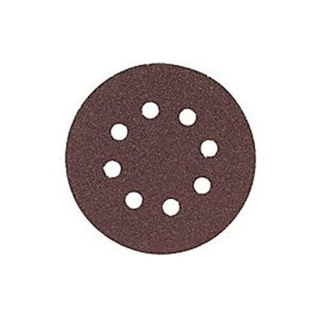 Bosch SR5R080 5" 80 Grit 8-Hole Hook-and-Loop Sanding Discs for Wood (5 Pack)