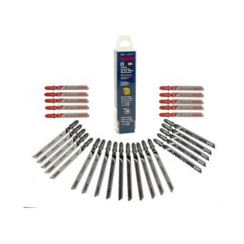 Bosch T30C 30 Piece Wood/Metal Jigsaw Blades Set