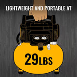 Bostitch BXCM02012 6 Gal Pancake Portable Air Compressor Oil-Free 150 PSI 1.1 HP - 8