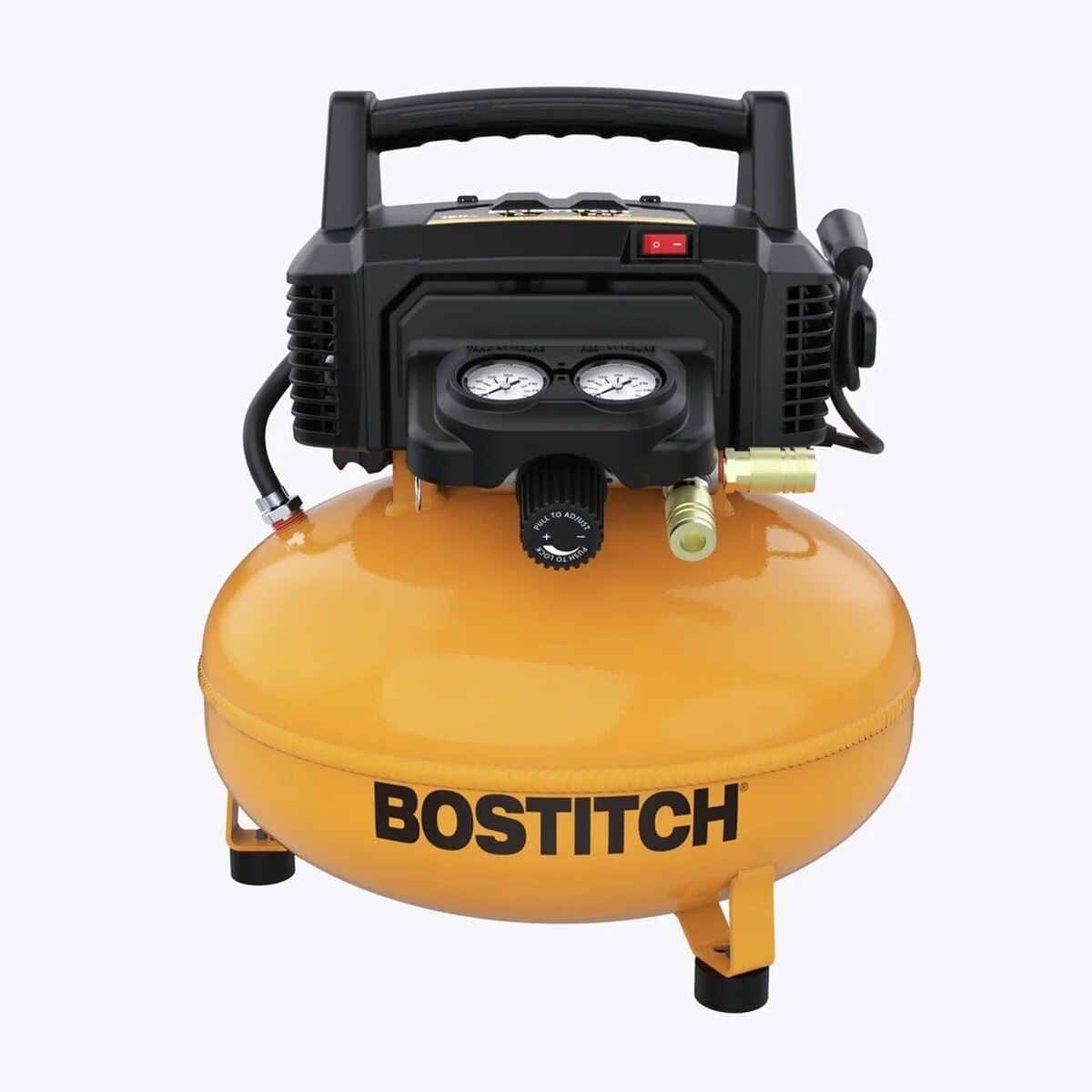 Bostitch BXCM2KIT 6 Gal 150 PSI Electric Pancake Air Compressor 2-Nailer Combo Kit - 3