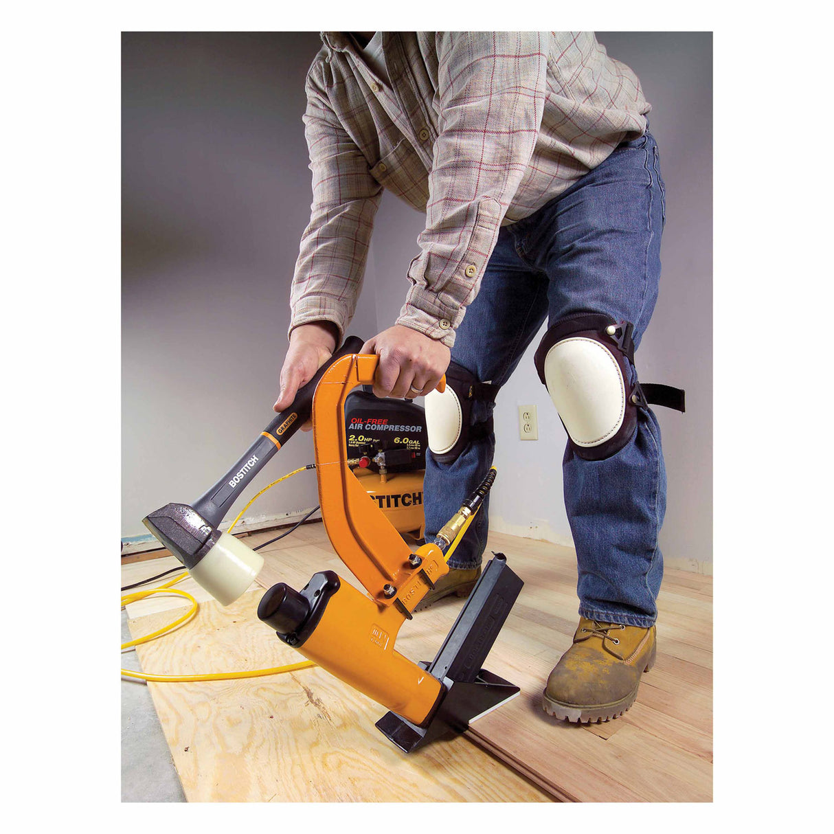 Bostitch MIIIFN Hardwood Flooring Cleat Nailer - 6