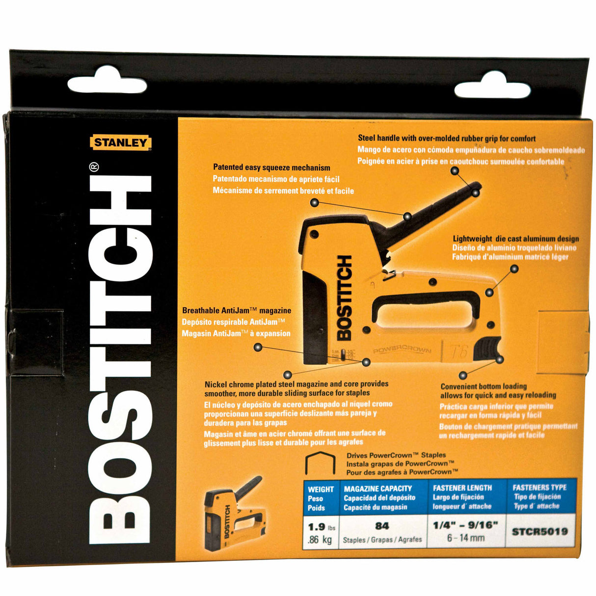 Bostitch T6-8 Heavy Duty PowerCrown Tacker - 5