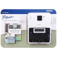 Brother PT-2040C P-Touch Portable Thermal Label Maker with LCD Display (2 Extra Tapes)