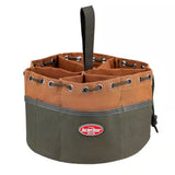 Bucket Boss 25001 10" Parachute Parts Tool Bag with 19 Pockets for 5 Gal. Buckets