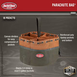 Bucket Boss 25001 10" Parachute Parts Tool Bag with 19 Pockets for 5 Gal. Buckets - 2