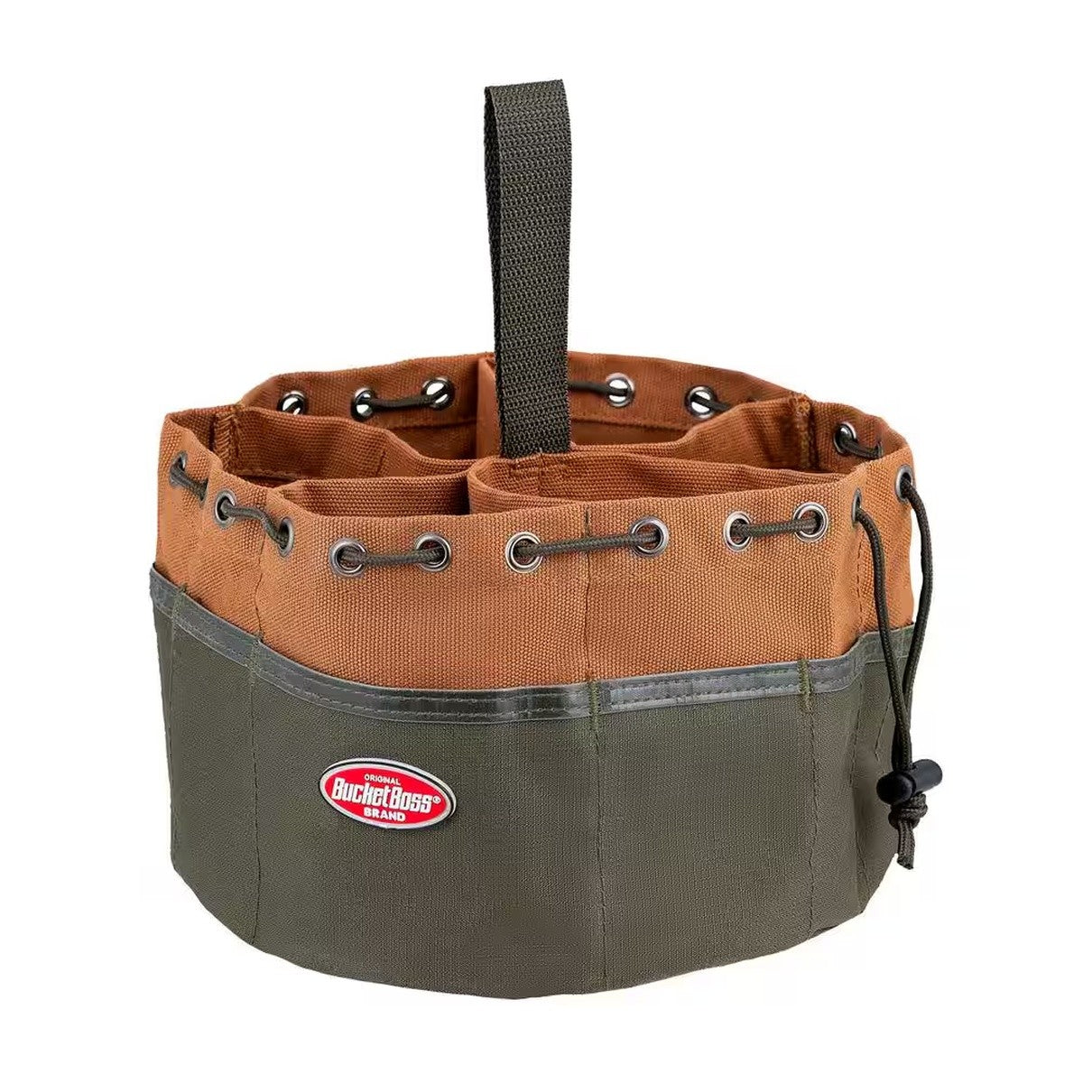 Bucket Boss 25001 10" Parachute Parts Tool Bag with 19 Pockets for 5 Gal. Buckets - 3
