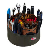 Bucket Boss 25001 10" Parachute Parts Tool Bag with 19 Pockets for 5 Gal. Buckets - 5