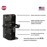Buckeye 700224 Heavy Duty Fire Extinguisher Mounting Bracket - 2