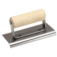 MarshallTown CE513S 13906 - 6 X 6 SS Edger; 3/8R, 1/2L-Wood Handle